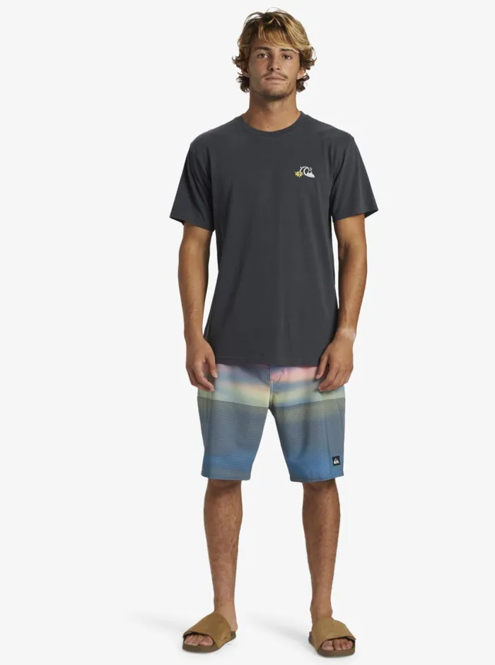 Quiksilver Spaceman TShirt Tarmac Mens Tees Quiksilver Spaceman TShirt Tarmac Mens Tees