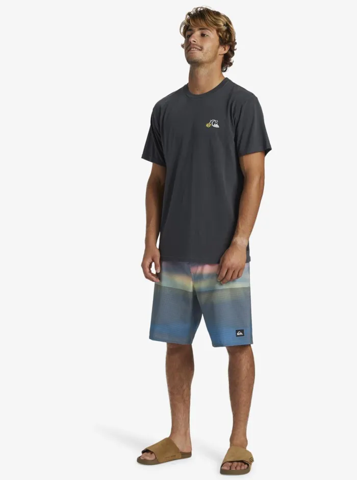 Quiksilver Spaceman TShirt Tarmac Mens Tees Quiksilver Spaceman TShirt Tarmac Mens Tees