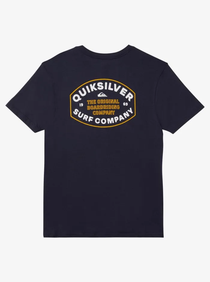 Quiksilver Stay In Bounds TShirt Navy Blazer Mens Tees