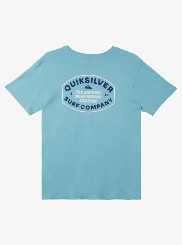 Quiksilver Stay In Bounds TShirt Reef Waters Mens Tees