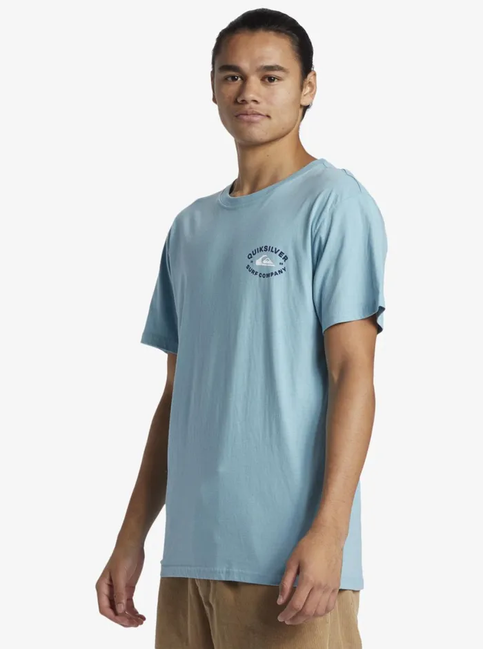 Quiksilver Stay In Bounds TShirt Reef Waters Mens Tees
