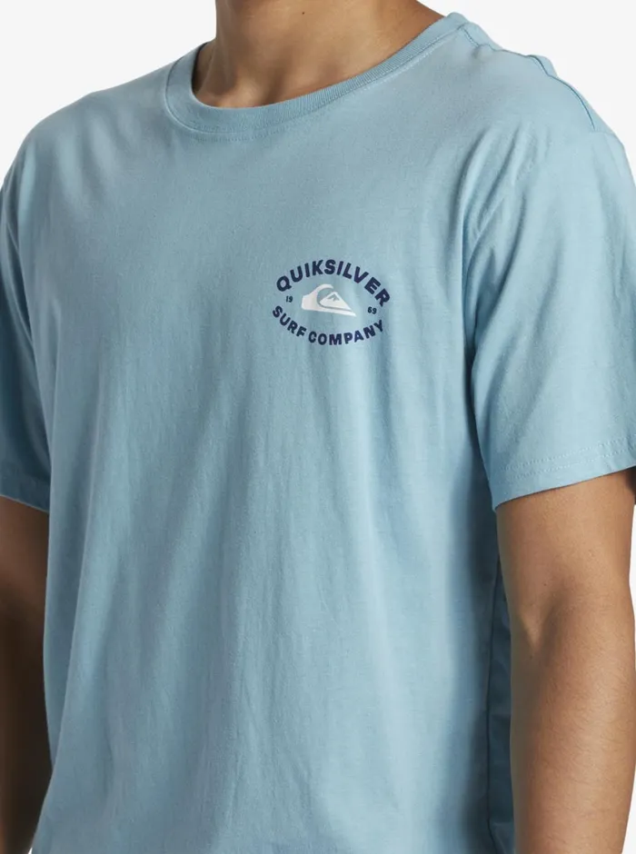Quiksilver Stay In Bounds TShirt Reef Waters Mens Tees