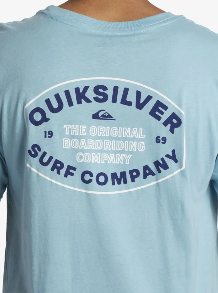 Quiksilver Stay In Bounds TShirt Reef Waters Mens Tees