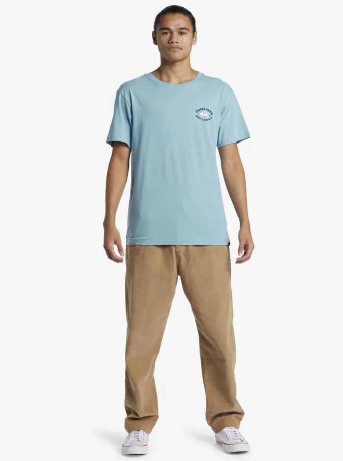 Quiksilver Stay In Bounds TShirt Reef Waters Mens Tees