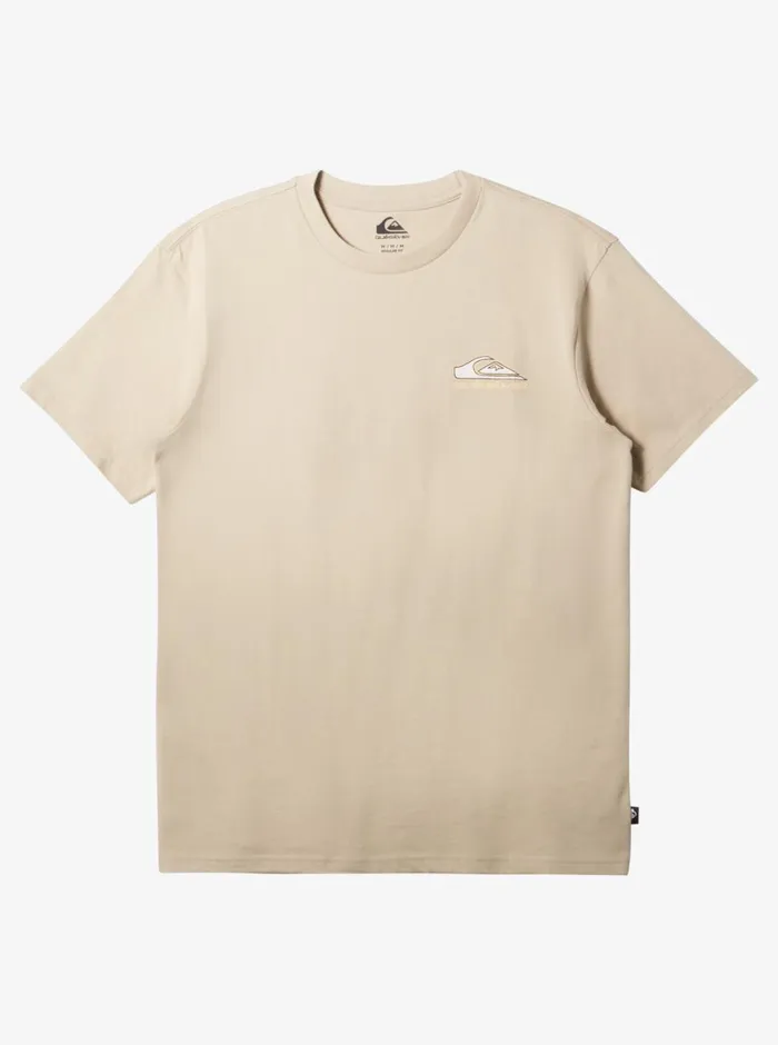 Quiksilver Step Up TShirt Plaza Taupe Mens Tees