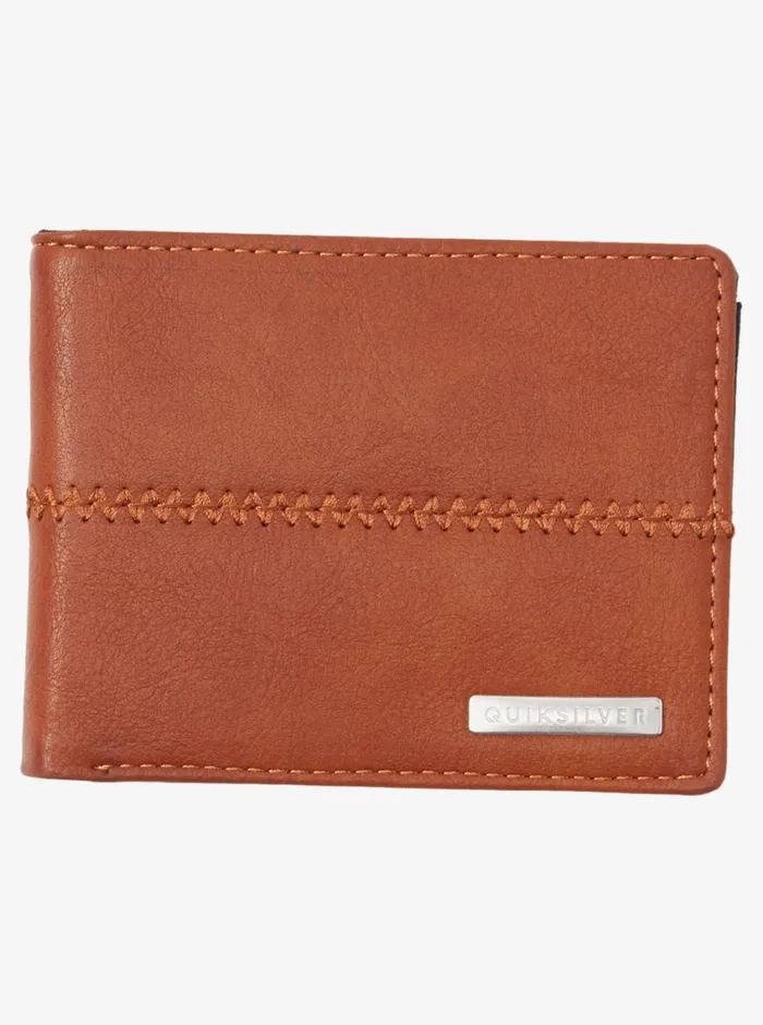 Quiksilver Stitchy TriFold Wallet Rubber Mens Other Accessories