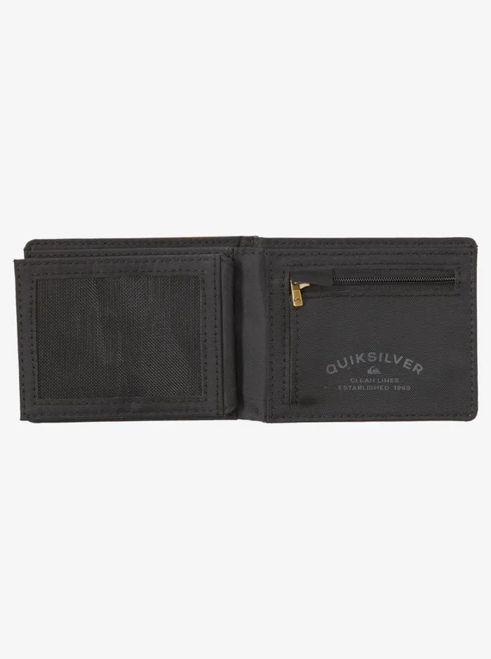 Quiksilver Stitchy TriFold Wallet Rubber Mens Other Accessories Quiksilver Stitchy TriFold Wallet Rubber Mens Other Accessories