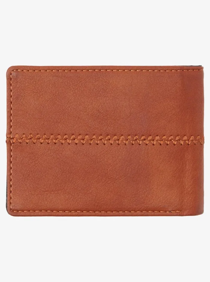 Quiksilver Stitchy TriFold Wallet Rubber Mens Other Accessories Quiksilver Stitchy TriFold Wallet Rubber Mens Other Accessories