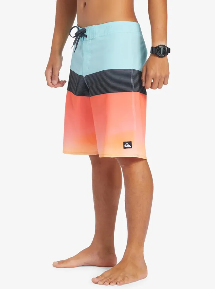 Quiksilver Surfsilk Panel 20034 Boardshorts Angel Blue Mens Shorts and Amphibians Quiksilver Surfsilk Panel 20034 Boardshorts Angel Blue Mens Shorts and Amphibians