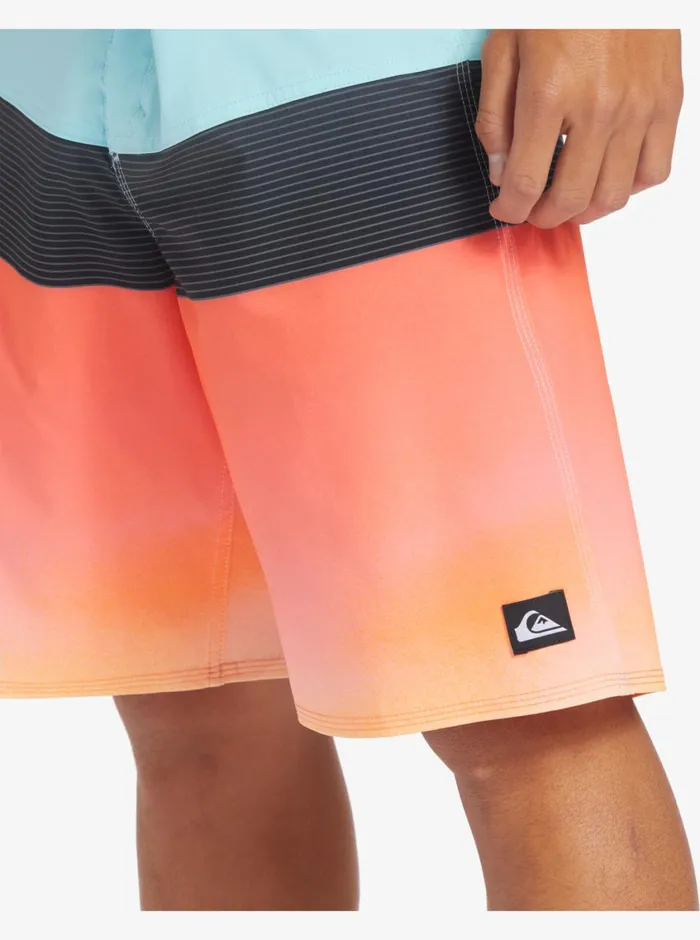 Quiksilver Surfsilk Panel 20034 Boardshorts Angel Blue Mens Shorts and Amphibians Quiksilver Surfsilk Panel 20034 Boardshorts Angel Blue Mens Shorts and Amphibians
