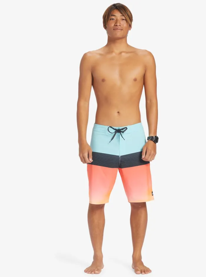 Quiksilver Surfsilk Panel 20034 Boardshorts Angel Blue Mens Shorts and Amphibians Quiksilver Surfsilk Panel 20034 Boardshorts Angel Blue Mens Shorts and Amphibians