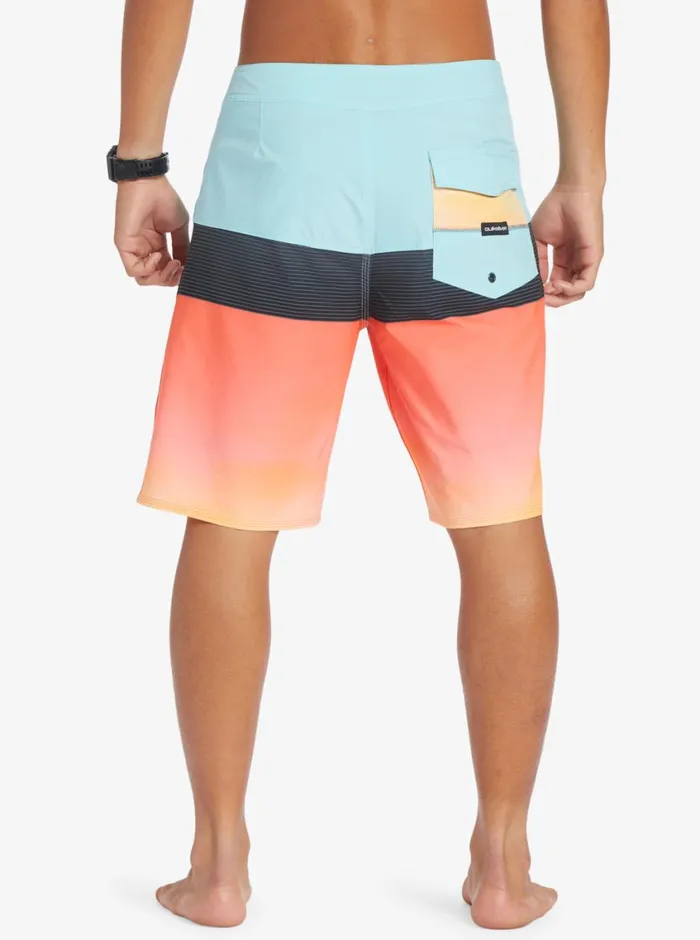 Quiksilver Surfsilk Panel 20034 Boardshorts Angel Blue Mens Shorts and Amphibians Quiksilver Surfsilk Panel 20034 Boardshorts Angel Blue Mens Shorts and Amphibians