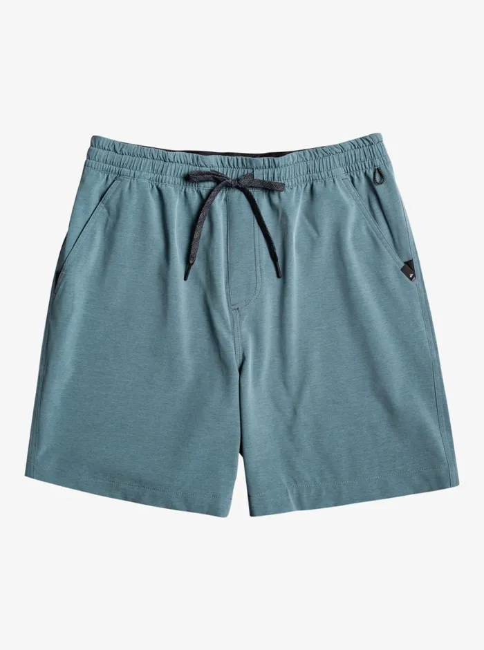 Quiksilver Taxer Heather 18034 Amphibian Boardshorts Bering Sea Mens Shorts and Amphibians Quiksilver Taxer Heather 18034 Amphibian Boardshorts Bering Sea Mens Shorts and Amphibians
