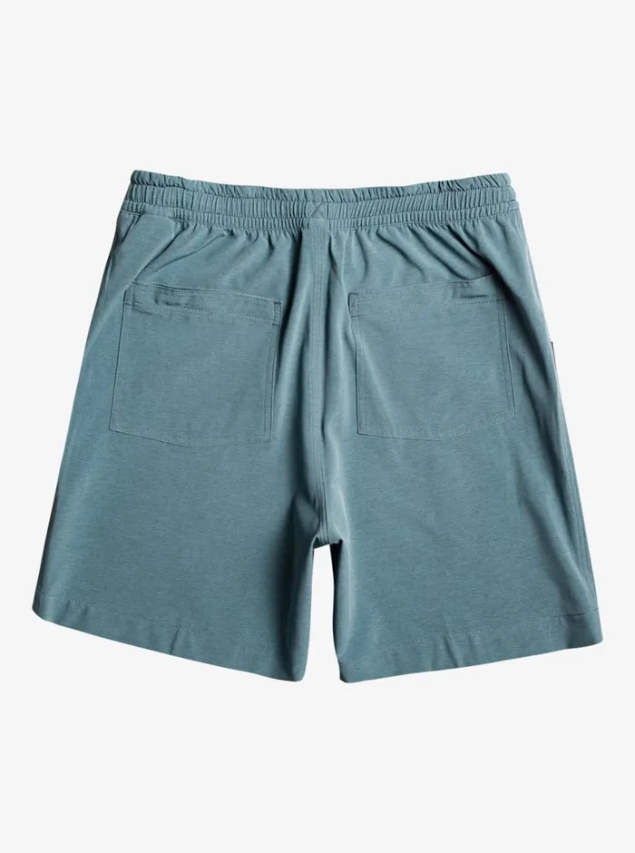 Quiksilver Taxer Heather 18034 Amphibian Boardshorts Bering Sea Mens Shorts and Amphibians Quiksilver Taxer Heather 18034 Amphibian Boardshorts Bering Sea Mens Shorts and Amphibians
