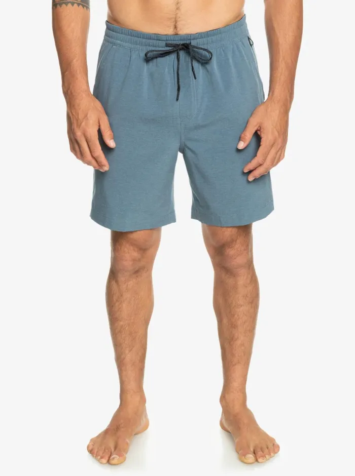 Quiksilver Taxer Heather 18034 Amphibian Boardshorts Bering Sea Mens Shorts and Amphibians Quiksilver Taxer Heather 18034 Amphibian Boardshorts Bering Sea Mens Shorts and Amphibians