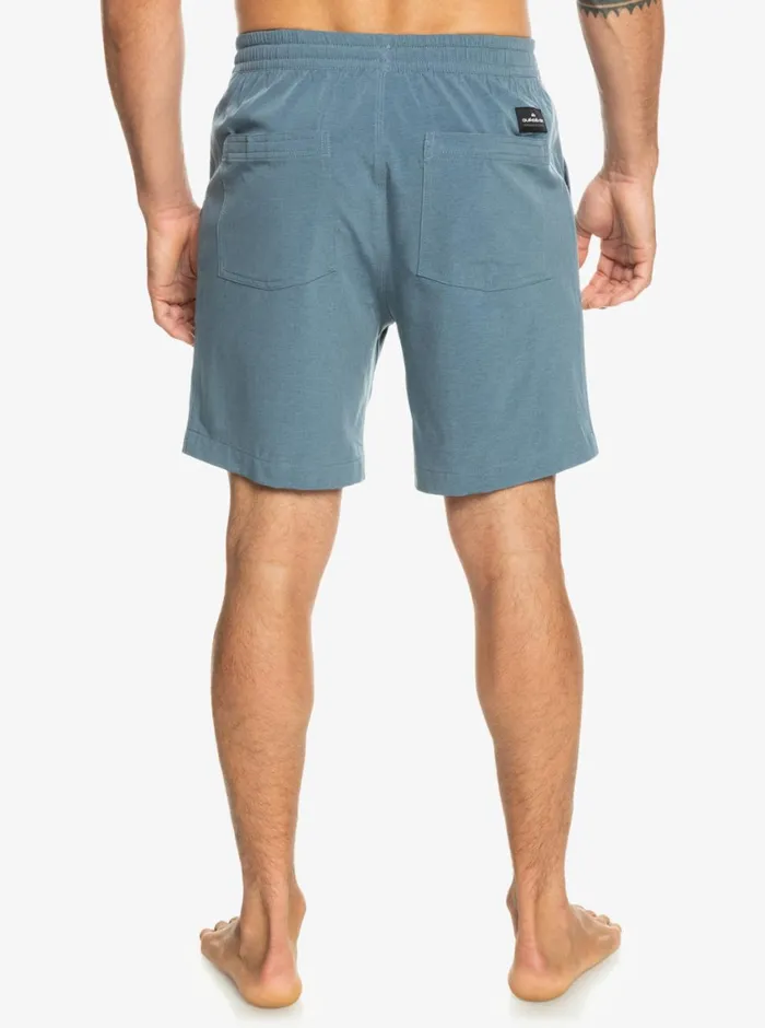 Quiksilver Taxer Heather 18034 Amphibian Boardshorts Bering Sea Mens Shorts and Amphibians Quiksilver Taxer Heather 18034 Amphibian Boardshorts Bering Sea Mens Shorts and Amphibians