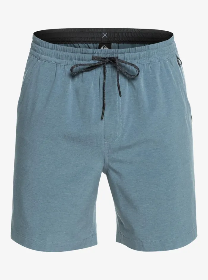 Quiksilver Taxer Heather 18034 Amphibian Boardshorts Bering Sea Mens Shorts and Amphibians Quiksilver Taxer Heather 18034 Amphibian Boardshorts Bering Sea Mens Shorts and Amphibians