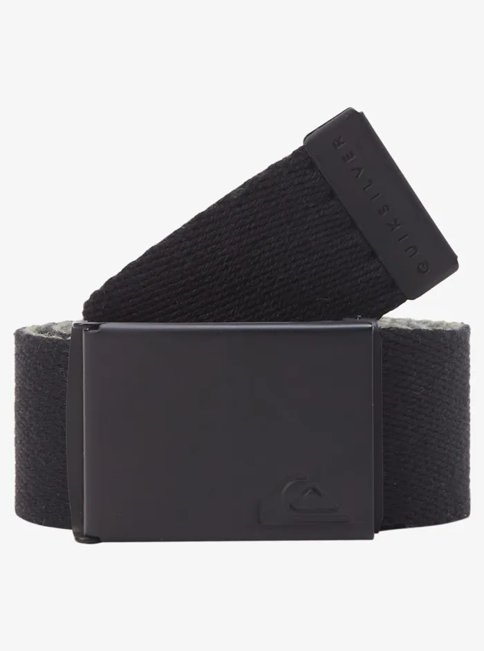 Quiksilver The Jam Webbing Belt Black Mens Belts
