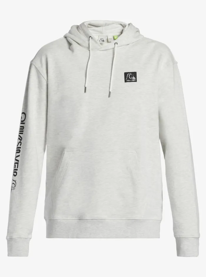 Quiksilver The Original Hoodie White Marble Heather Mens Sweatshirts and Hoodies Quiksilver The Original Hoodie White Marble Heather Mens Sweatshirts and Hoodies