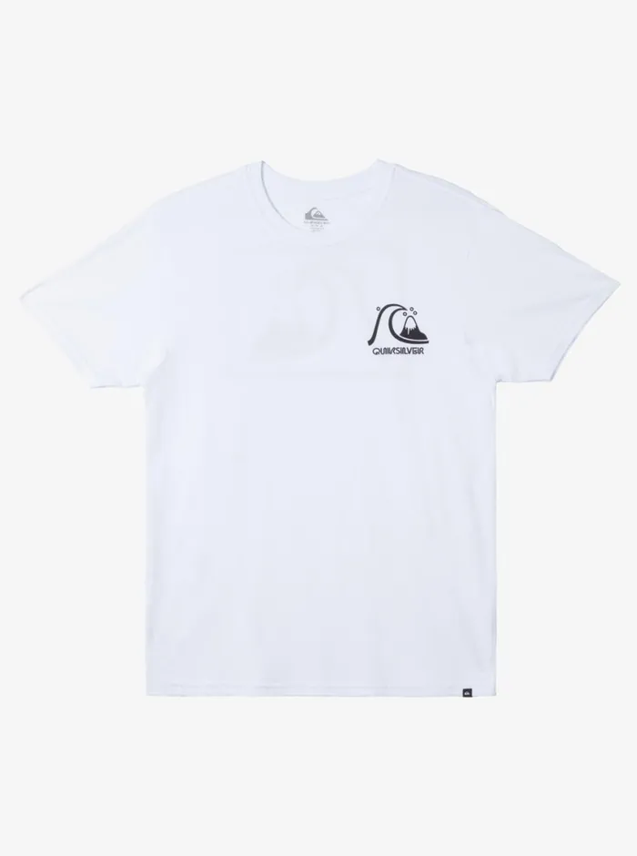 Quiksilver The Original Tshirt White Mens Tees