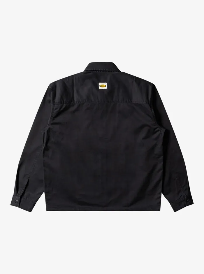 Quiksilver The Saturn Transeasonal Jacket Black Mens Jackets Quiksilver The Saturn Transeasonal Jacket Black Mens Jackets