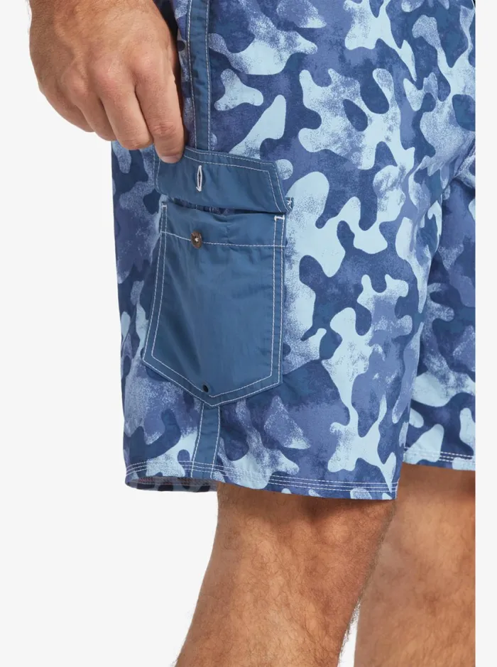 Quiksilver Throwback Camo 19034 Boardshorts Ensign Blue Throwback MensWaterman Boardshorts Quiksilver Throwback Camo 19034 Boardshorts Ensign Blue Throwback MensWaterman Boardshorts