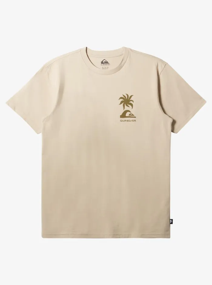 Quiksilver Tropical Breeze TShirt Plaza Taupe Mens Tees