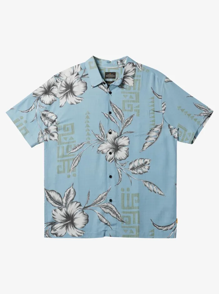 Quiksilver Troppo Woven Shirt Dream Blue Troppo Woven MensWaterman Shirts and Polos Quiksilver Troppo Woven Shirt Dream Blue Troppo Woven MensWaterman Shirts and Polos