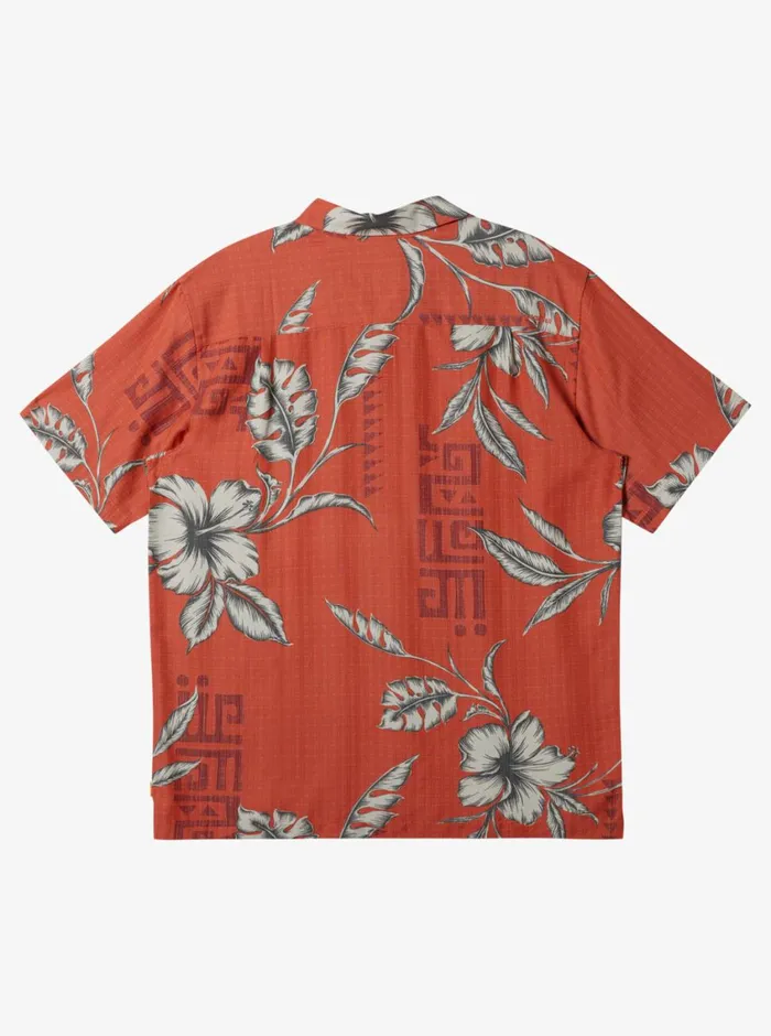 Quiksilver Troppo Woven Shirt Mango Troppo Woven MensWaterman Shirts and Polos Quiksilver Troppo Woven Shirt Mango Troppo Woven MensWaterman Shirts and Polos
