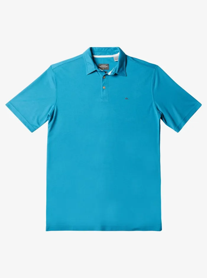 Quiksilver Waterpolo Short Sleeve Polo Shirt Sea Port MensWaterman Shirts and Polos Quiksilver Waterpolo Short Sleeve Polo Shirt Sea Port MensWaterman Shirts and Polos