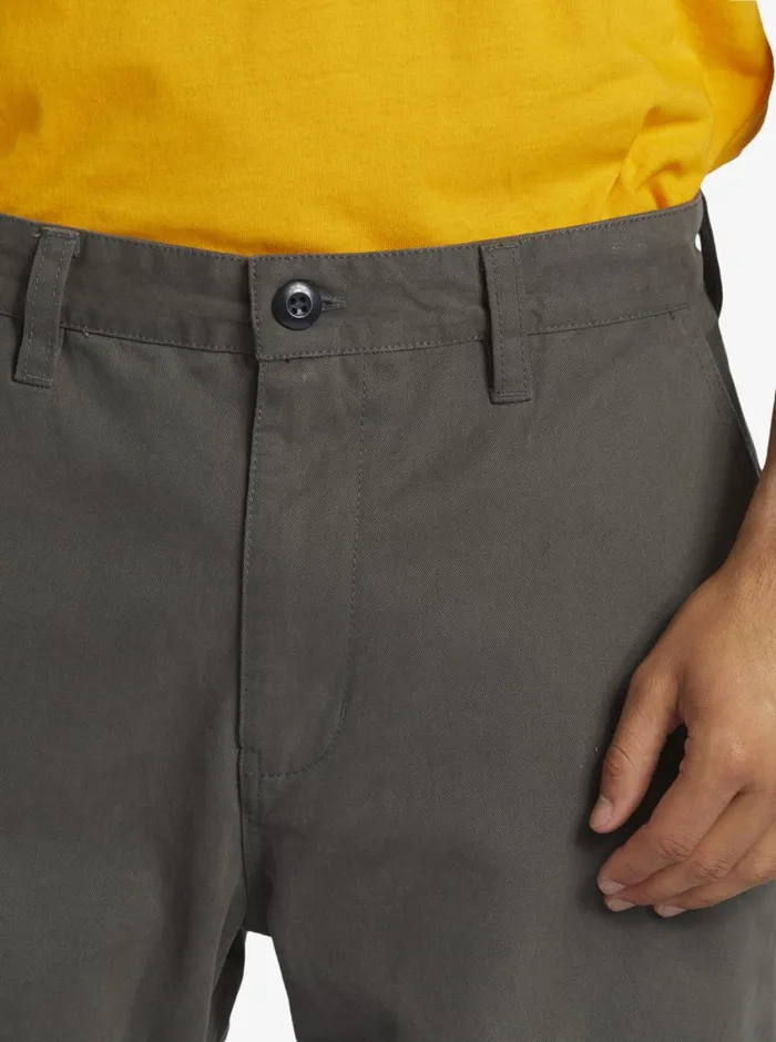 Quiksilver Wilde Chino Pants Iron Gate Mens Pants Quiksilver Wilde Chino Pants Iron Gate Mens Pants