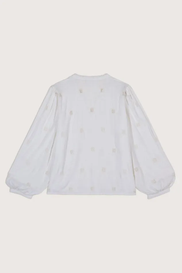 RavelOpenwork Blouse Clothing Baandsh Tops and Shirts