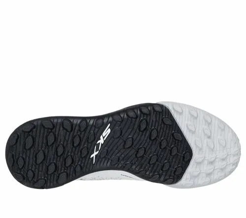 Razor 15 Jr Youth TF White Silver Kids SKECHERS Big Kids UK Sizes 36