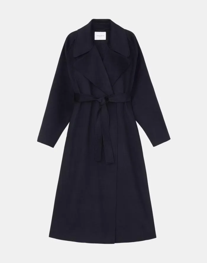 Ready To Wear Double Face Cashmere Oversized Trench Coat Black Lafayette 148 New York Jackets and Blazers Ready To Wear Double Face Cashmere Oversized Trench Coat Black Lafayette 148 New York Jackets and Blazers