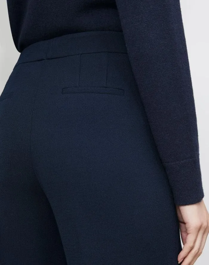 Ready To Wear Responsible Wool Nouveau Crepe Dalton Pant Black Lafayette 148 New York Pants and Shorts