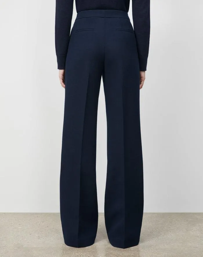 Ready To Wear Responsible Wool Nouveau Crepe Dalton Pant Black Lafayette 148 New York Pants and Shorts