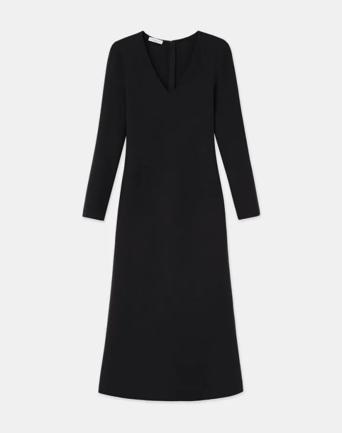 Ready To Wear Responsible Wool Nouveau Crepe Dress Black Lafayette 148 New York Dresses Ready To Wear Responsible Wool Nouveau Crepe Dress Black Lafayette 148 New York Dresses