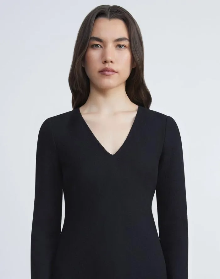 Ready To Wear Responsible Wool Nouveau Crepe Dress Black Lafayette 148 New York Dresses Ready To Wear Responsible Wool Nouveau Crepe Dress Black Lafayette 148 New York Dresses