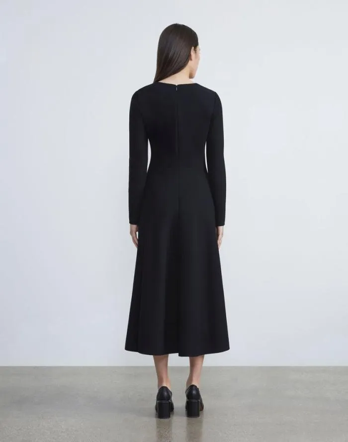 Ready To Wear Responsible Wool Nouveau Crepe Dress Black Lafayette 148 New York Dresses Ready To Wear Responsible Wool Nouveau Crepe Dress Black Lafayette 148 New York Dresses