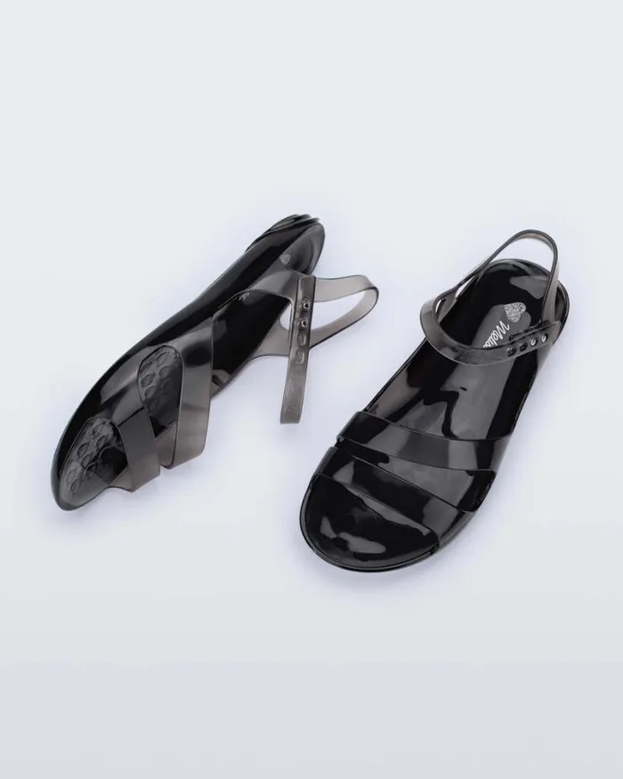 Real Jelly Sandal Black Women Melissa Sandals