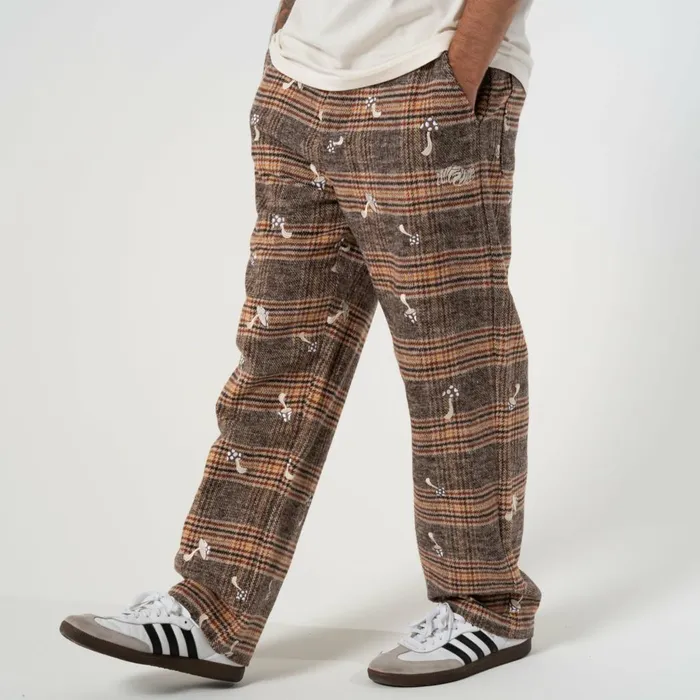 Ripndip Euphoria Pants Brown Plaid Pants