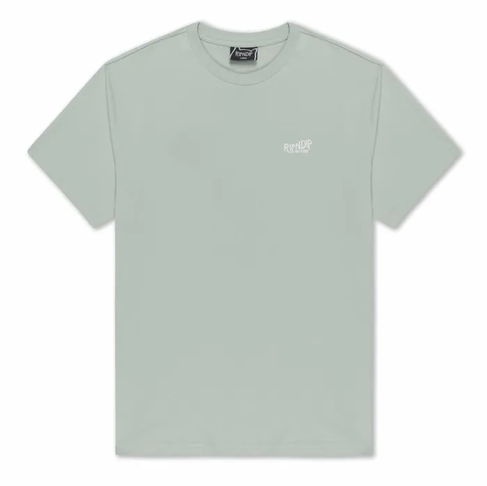 Ripndip Great Wave Tee Sage Grey Short Sleeve Tees Ripndip Great Wave Tee Sage Grey Short Sleeve Tees