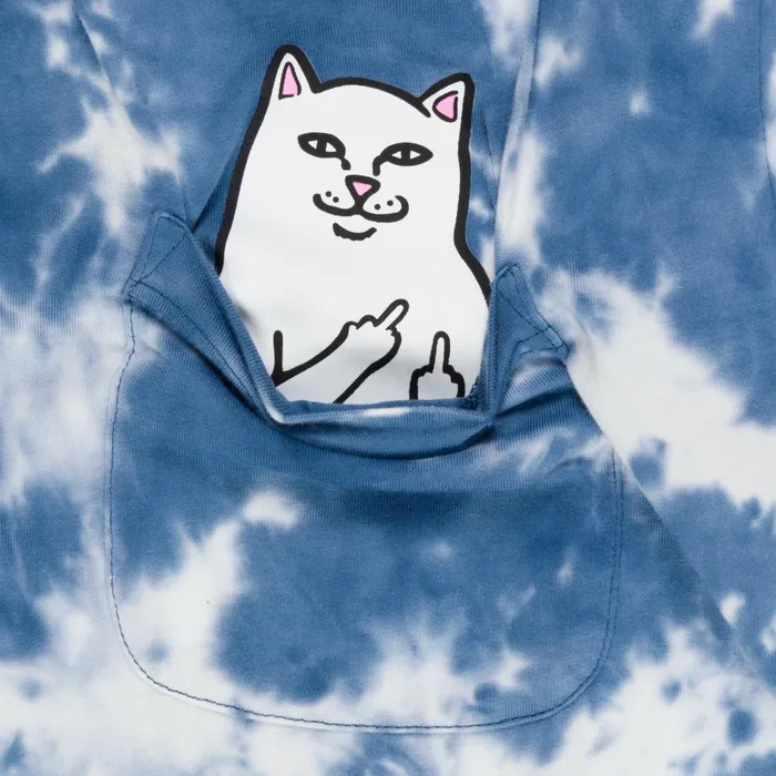 Ripndip Lord Nermal Pocket Tee Slate Lightning Wash Lord Nermal Tees Ripndip Lord Nermal Pocket Tee Slate Lightning Wash Lord Nermal Tees