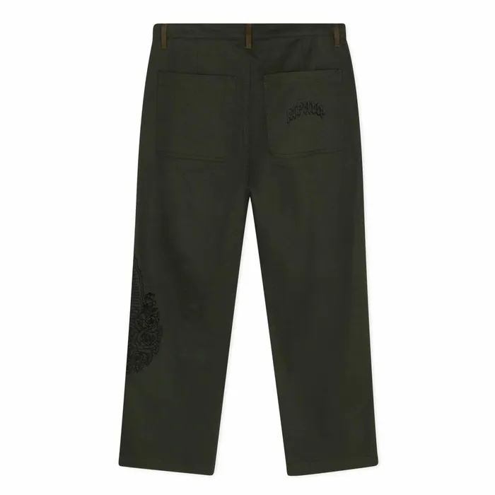 Ripndip Mother Nerm Twill Pants Dark Olive Pants Ripndip Mother Nerm Twill Pants Dark Olive Pants