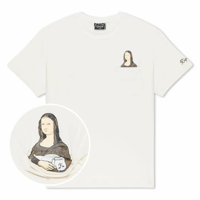 Ripndip Nermalisa Pocket Tee Bone Short Sleeve Tees