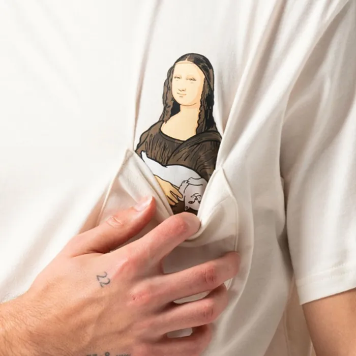 Ripndip Nermalisa Pocket Tee Bone Short Sleeve Tees Ripndip Nermalisa Pocket Tee Bone Short Sleeve Tees