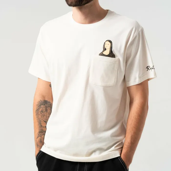 Ripndip Nermalisa Pocket Tee Bone Short Sleeve Tees Ripndip Nermalisa Pocket Tee Bone Short Sleeve Tees