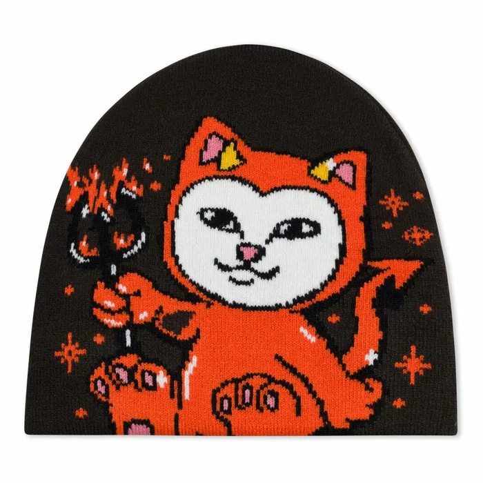 Ripndip Scary Cute Beanie Charcoal Beanies