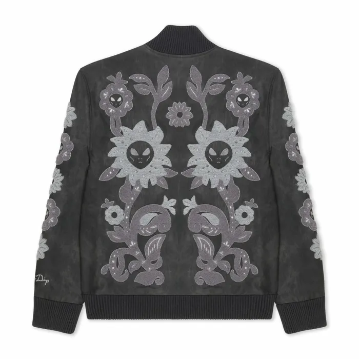 Ripndip Space Garden Varsity Jacket Black Jackets Ripndip Space Garden Varsity Jacket Black Jackets