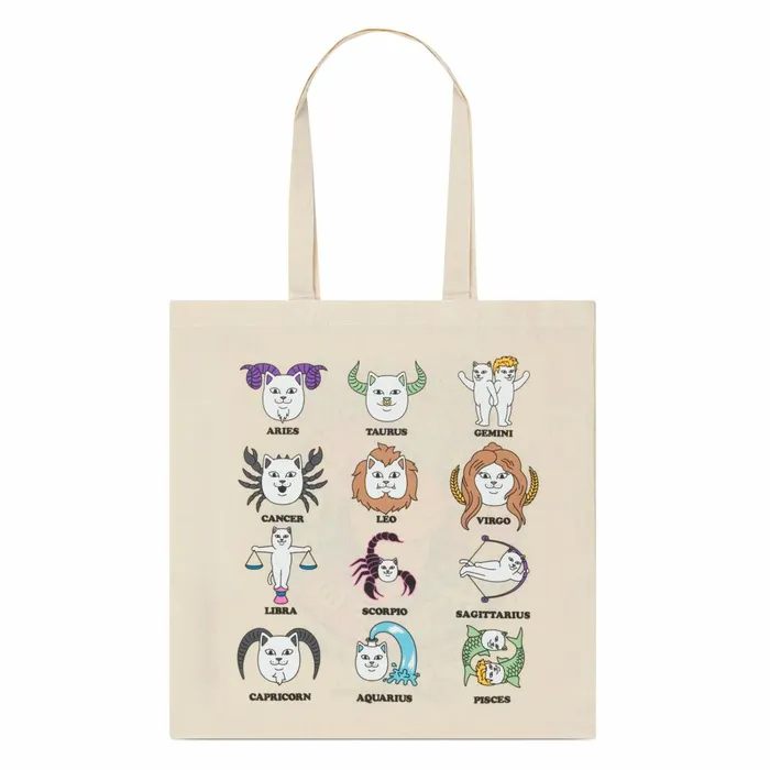Ripndip Zodiac Mucho Tote Bag Natural Totes